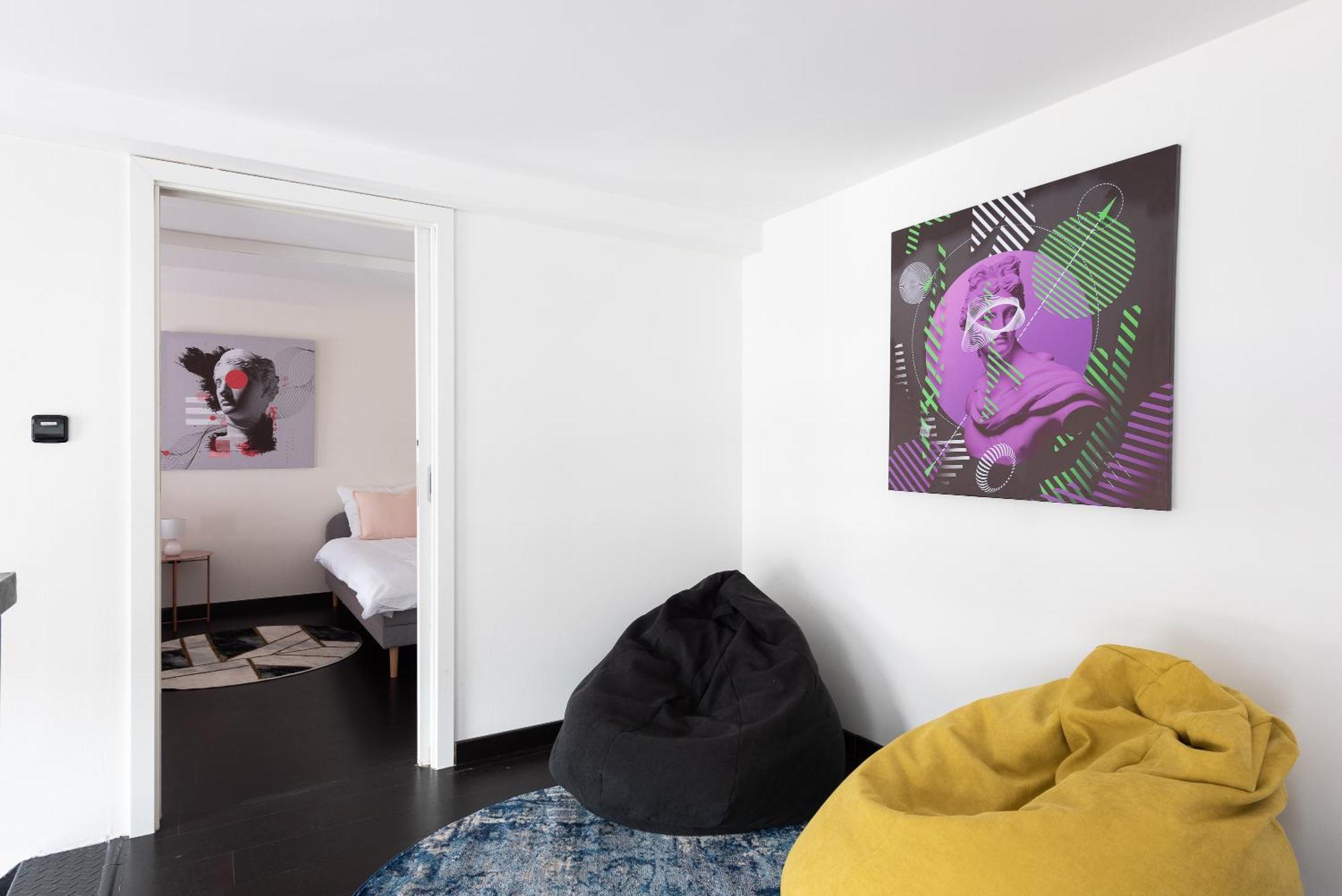 Apartments With Large Balcony, Parking Prague Apartamento